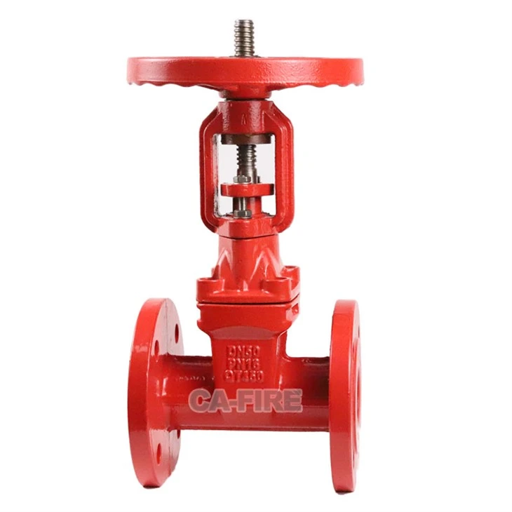 Fire Gate Valve For Commercial And Industrial Fire Systems factory