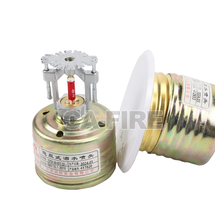 Concealed Sprinkler: Precision Nrog Imported iav qhov muag teev