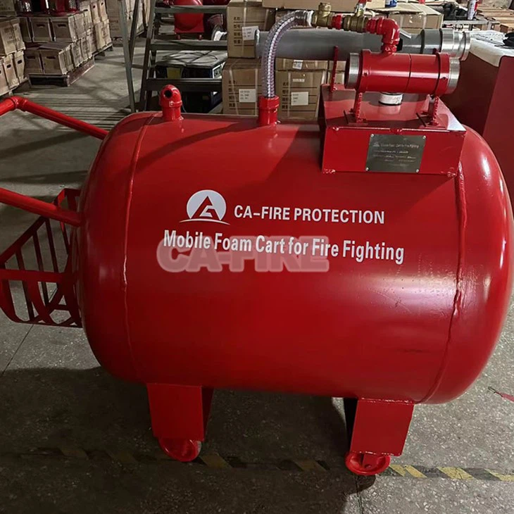 mobile foam tank