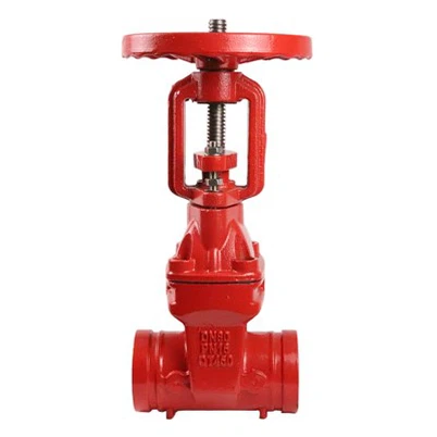 GATE lub tsheb hluav taws kub tiv thaiv hluav taws xob EUsc Rooj Vag Valve Groove Hlau Valve Valve